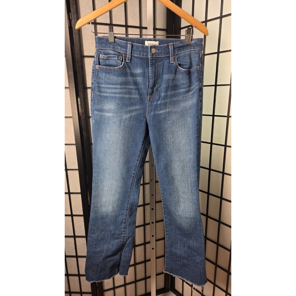 Pistola Straight Raw Hem Boho Size 28